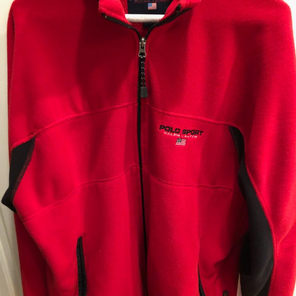Ralph Lauren Men's Jacket Medium (red)